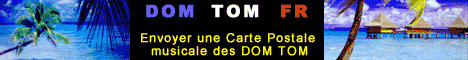 Envoyer une Carte Postale Musicale des DOM TOM
