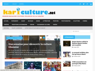 Premier magazine culturel trilingue de la caraibe