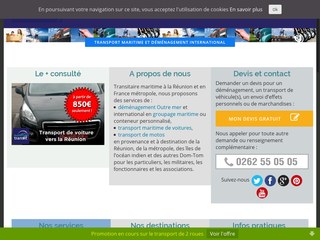 Commissionnaire en transport dom tom